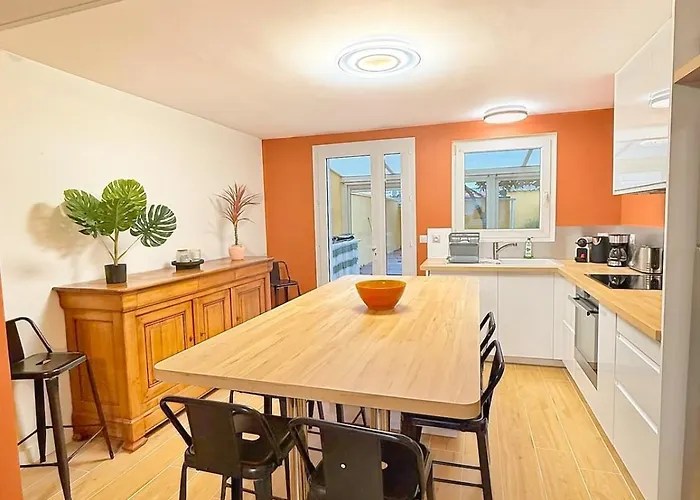 Maison Magnolia Jardin & Terrasse Proche Centre