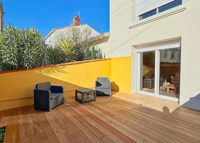 Maison Magnolia Jardin & Terrasse Proche Centre